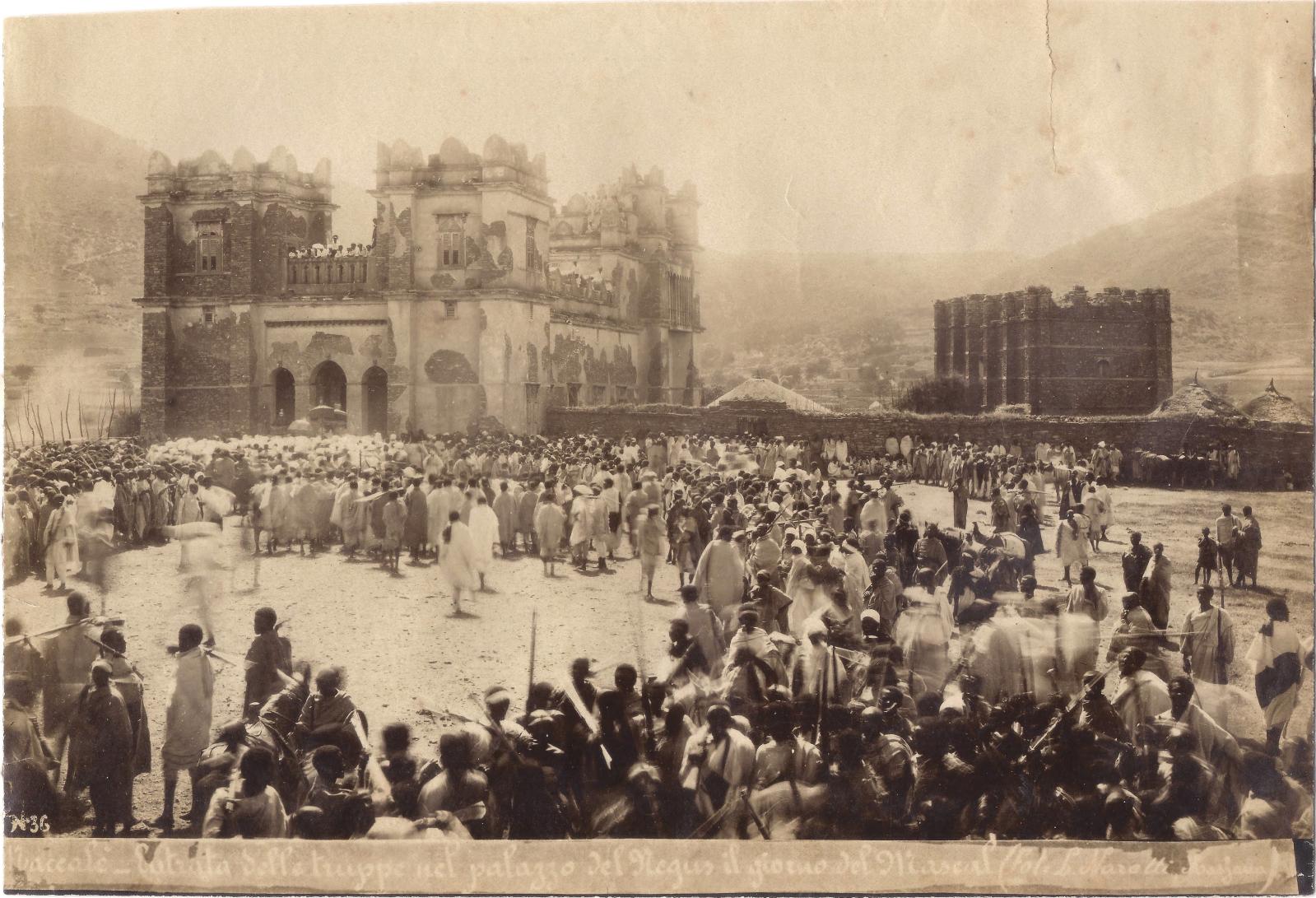 ኣብ ቀጽሪ ቤተ መንግስቲ ሃጸይ ዮሃንስ መቐለ መስቀል ዘብዕል ሰራዊት