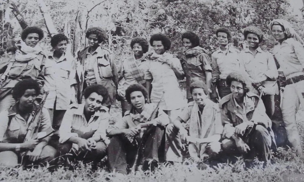 A core member of a women's committee formed by female soldiers who joined the TPLF immediately after its formation