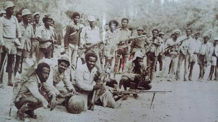 At the early days of the 17 year struggle.